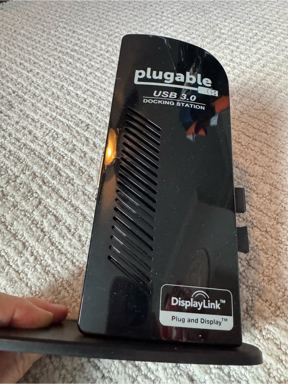 Plugable USB 3.0 Docking Station ID 3900 - Black